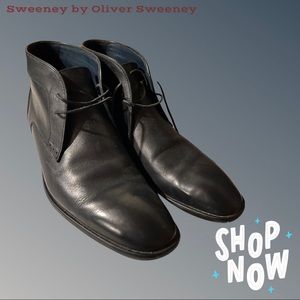 Sweeney by Oliver Sweeney men leather boots, size 12